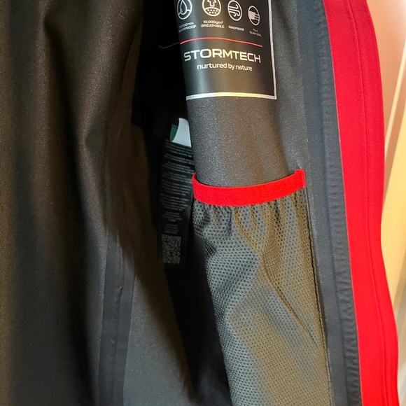 Brand New Red Stormtech Vertex Stormshell Shell Jacket Outdoor Adventure - Picture 6 of 6